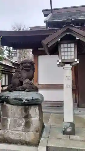 代田八幡神社の狛犬