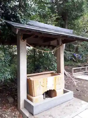 星宮神社の手水舎