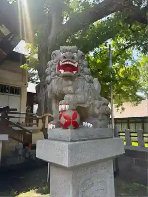 豊平神社の狛犬
