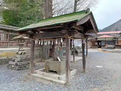 椋神社の手水舎