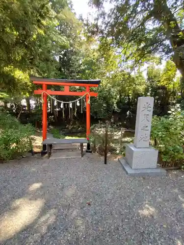 鷲宮神社の庭園