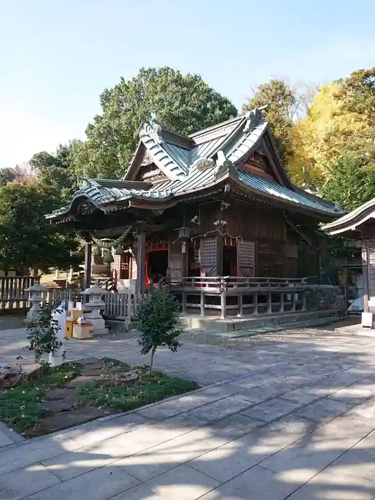 鹿島神社の本殿・本堂