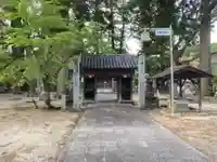 鬼籠野神社の山門・神門