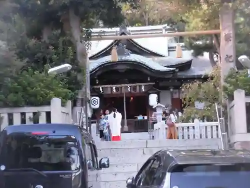 芦屋神社の本殿・本堂