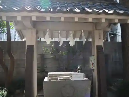 須賀神社の手水舎