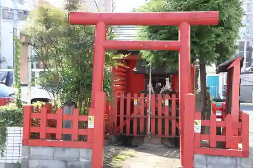 篠葉沢稲荷神社の鳥居