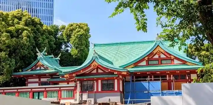 日枝神社の本殿・本堂
