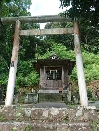 山之神社の鳥居