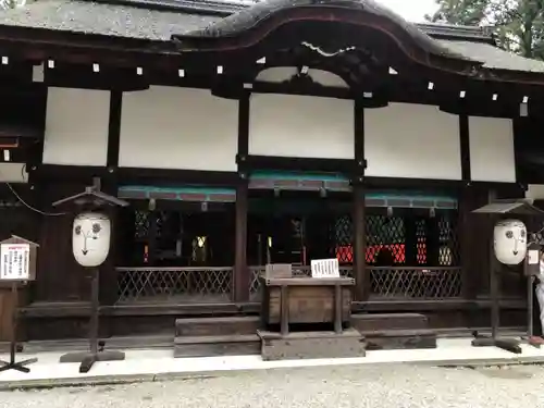 河合神社（鴨川合坐小社宅神社）の本殿・本堂