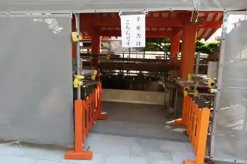 熊野那智大社の手水舎