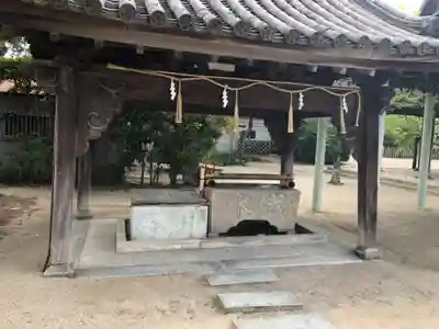 曽根天満宮の手水舎