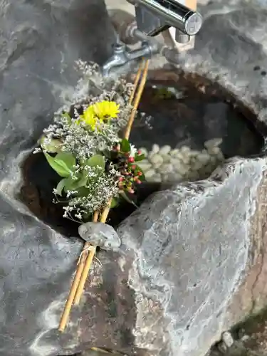 富良野神社の手水舎