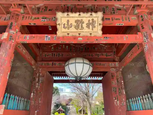 護国寺の山門・神門