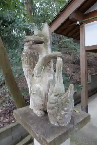 美具久留御魂神社の狛犬