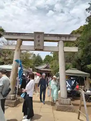 伏木香取神社の鳥居