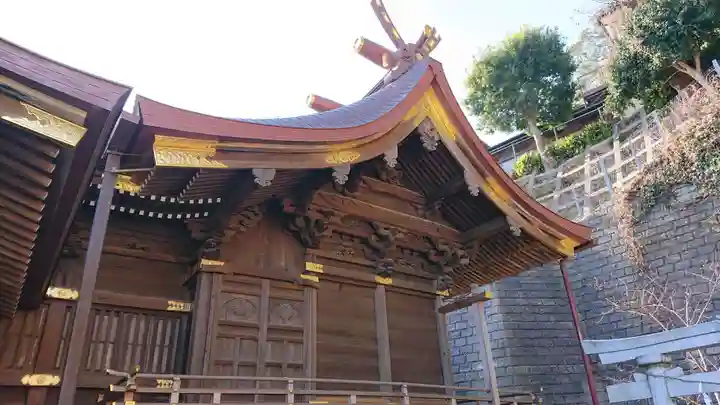 叶神社 (西叶神社)の本殿・本堂