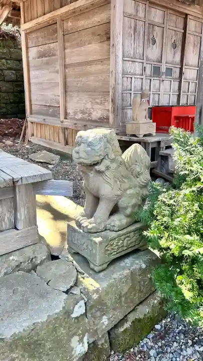 船魂神社の狛犬