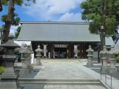 松陰神社の本殿・本堂