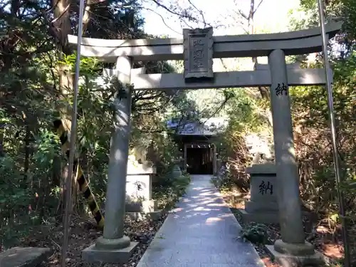 大麻比古神社の末社