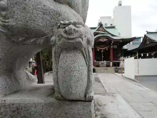 柏神社の狛犬