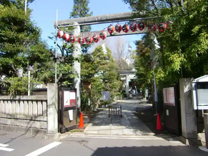 江東天祖神社の鳥居