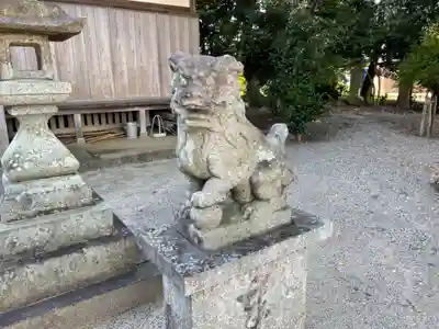 雲出神社の狛犬