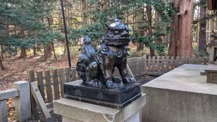 北海道神宮の狛犬