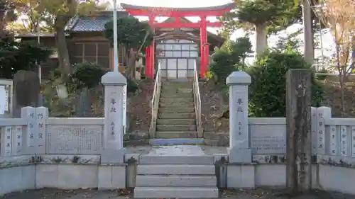 白山神社の鳥居