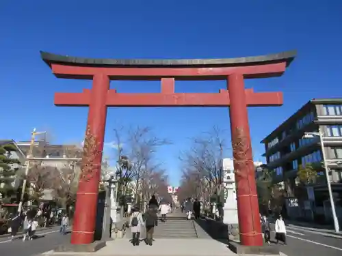 鶴岡八幡宮の鳥居