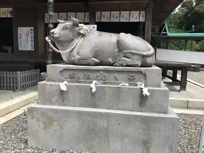 矢奈比賣神社(見付天神)の狛犬