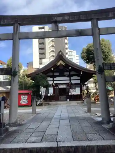 三輪神社の鳥居