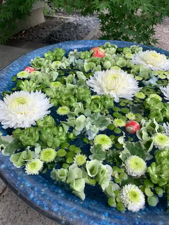 行田八幡神社の手水舎