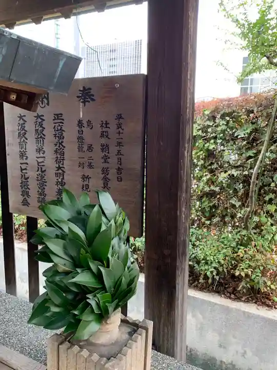 福永稲荷大明神のその他建物