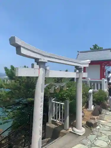 海津見神社（桂浜龍王宮）の鳥居