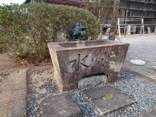 瑞玄寺の手水舎
