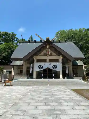 帯廣神社の本殿