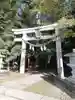 間々田八幡宮の鳥居
