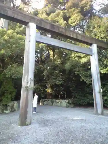 伊勢神宮外宮（豊受大神宮）の鳥居