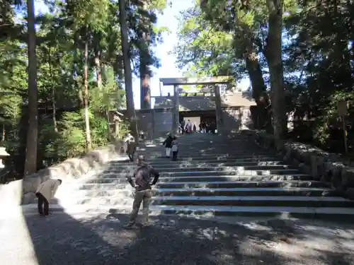 伊勢神宮内宮（皇大神宮）の鳥居