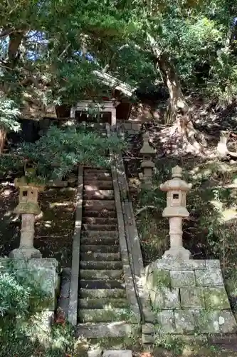 平潟八幡神社の庭園