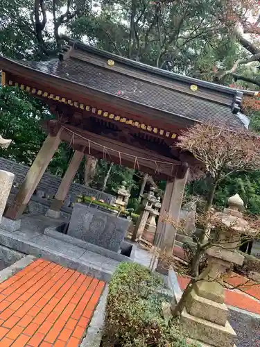 別府八幡宮の手水舎
