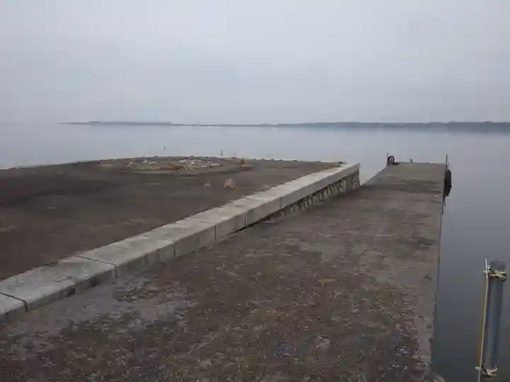 祠(名称不明)の周辺