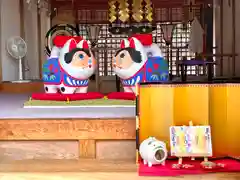 金井神社の狛犬