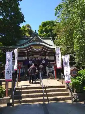 川越八幡宮の本殿・本堂