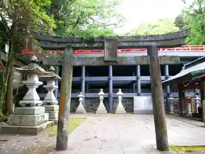 八幡朝見神社の鳥居