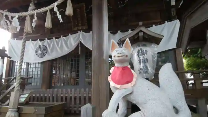 隅田稲荷神社の狛犬