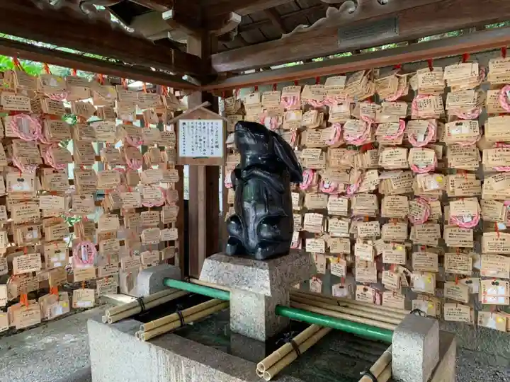 岡崎神社の手水舎