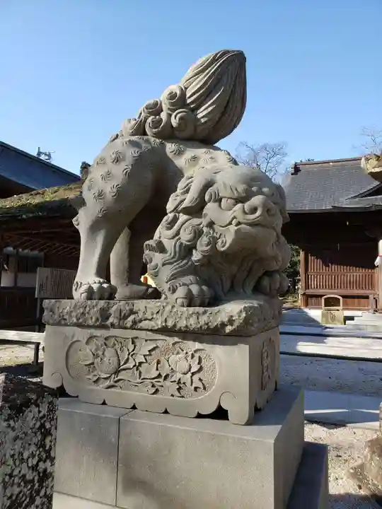 松江神社の狛犬