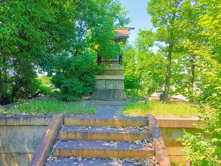 宗形社の本殿・本堂