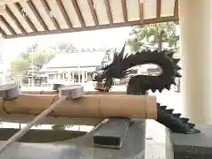 中山神明社の手水